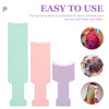 LALAFINA 3pcs Balayage Highlighting Board with Teeth, Hair Coloring Dyeing Paddle for Barber Salon Hairstylist Hair Dying Tools