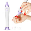 Cordless Electric Nail Drill, Professional Nail File Dremel Tool, Efile Drill Machine, Acrylic Tool Kit, Portable Grinder, Gel Polish Shaper, Compact