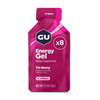 GU Energy Original Sports Nutrition Energy Gel, Vegan, Gluten-Free, Kosher, and Dairy-Free On-the-Go Energy for Any Workout, 8-Count, Tri-Berry