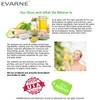 Evarne Lavender Dead Sea Salt Body Scrub with 7 Essential Oils Calendula and Vitamin E