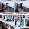 aceyoon Foldable Headphone Stand for Desk, Aluminum Headset Stand Clamp Hook Under Desk Space Save Mount, Headset Holder for Gaming Headphone, Office