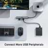 Acer 5 in 1 USB C Hub with 4K HDMI, 100W Power Delivery, 3 USB A Data Ports, USB C to HDMI Multiport Adapter for Laptop, PC, Tablet, MacBook Air, iPa