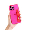 siduater Case for 6.3" inch iPhone 16 Pro with Wrist Strap Kickstand, Shockproof Translucent PC Back Cover + Soft TPU Bumper with Adjustable Hand Gri