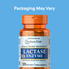 Puritan's Pride Lactase Enzyme, Milk and Dairy Digestant, Dietary Supplement Support for Digestion, and Cellular Energy Support, 40 Day Supply, 120 S