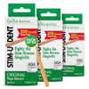 The Natural Dentist Stim-U-Dent Mint Dental Picks, Wooden Toothpicks for Food & Plaque Removal, Refreshing Mint Flavor, Travel-Friendly, 24 Packs of