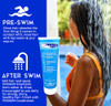 TRISWIM Chlorine Removal Shampoo 8.5oz | Removes Chlorine, Bromine, Hard Water Minerals & Saltwater| Hydrates & Restores Hair | Safe for Color-Treate