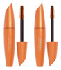 COVERGIRL Lash Blast Volume Waterproof Mascara, Long-Wearing, Smudge-Proof, Cruelty Free - Black Brown (Pack of 2)