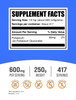 BulkSupplements.com Potassium Gluconate Powder - for Hydration Support, Mineral Supplement, Potassium 99mg - Gluten Free, 600mg per Serving, 250g (8.