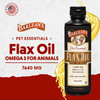 Barlean's Flaxseed Oil for Animals, Pet Essential Liquid Omega 3 Fatty Acids Cat and Dog Oil Supplements for Skin and Coat, Omega 3 for Dogs, Cats an