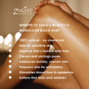 Zakia's Morocco Black Soap (Beldi) with Rose Blossom Scent - 100% natural, Body Scrub, Pure & Natural, Purifying, Cleansing, exfoliating for Hammam R