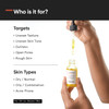 Minimalist 32% AHA BHA PHA Peeling Solution for Glowing Skin, Smooth Texture & Pore Cleansing | Weekend Facial Exfoliant Peel for Deep Pore Cleansing