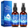Pure Magnesium Oil Spray,Topical Spray-Made with Concentrated Pure Magnesium Chloride Oil 4 fl oz