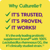 Culturelle Digestive Health Daily Probiotic Chewables, Probiotic For Men and Women, Most Clinically Studied Probiotic Strain, 10 Billion CFUs, Suppor