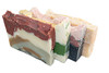 Natural Soap Collection - 4(Four) 2Oz Guest Bars, Sample Size Soap -Natural Handmade Soap for Earthy Experience. Himalayan Pink Salt, Brazilian Mud,