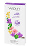 Yardley April Violets Luxury Bar Soap Set for Women, 3 Count