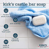 Natural Castile Bar Soap - Kirk's Castile Natural Coco Bar Soap 4oz - 5 Pack