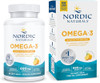 Nordic Naturals Omega-3 in Fish Gelatin, Lemon Flavor - 60 Fish Gels - 690 mg Omega-3 - Fish Oil - EPA & DHA - Immune Support, Brain & Heart Health,