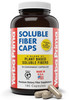 Yerba Prima Soluble Fiber Formula Capsules, 180 Count - Premium Dietary Fiber Supplement, Natural, Concentrated Soluble Fiber, Gluten Free, Non-GMO,