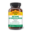 Country Life Betaine Hydrochloride with Pepsin, 600mg, 100 Tablets, Certified Gluten Free