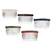 France Luxe Basic Side Comb - Caramel Horn