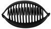 France Luxe Belle Large Interlocking Comb, Black, Set of 2 - An Excellent Styling Solution For Long/Thick or Curly Hair