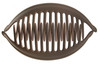 France Luxe Belle Larger Interlocking Comb, Matte Chocolate, Set of 2 - An Excellent Styling Solution For Long/Thick or Curly Hair