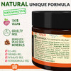ecoLove Hair Mask for Dry, Damaged, and Curly Hair - Deep Conditioning Treatment with Carrot and Pumpkin Extract, SLS & Paraben-Free, Vegan and Cruel
