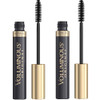 LOreal Paris Original Voluminous Mascara, Building Mascara Volume and Length Formula, Washable, Blackest Black, 0.28 Fl Oz., 2 Count