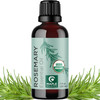 Certified Organic Rosemary Oil for Hair - Pure USDA Organic Rosemary Essential Oil for Hair Skin and Nails Plus Aromatherapy - Oil for Dry Scalp Trea