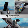 Scosche MPMSWDV iPhone MagSafe Car Mount, Magnetic Phone Holder for Car Dashboard/Windshield/Vent, Hands Free Cell Phone Holder for Car Compatible wi
