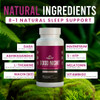 Vida Fit Natural Sleep Aid for Adults, Sleep Supplement, Natural Calm, Melatonin with L-Theanine, Magnesium Glycinate, Ashwagandha, GABA, 5-HTP, Vita
