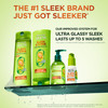 Garnier Fructis Sleek & Shine Shampoo, Conditioner + Leave-In Conditioer Set for Frizzy, Dry Hair, Plant Keratin + Argan Oil (3 Items), 1 Kit (Packag