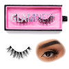 Glamnetic Magnetic Eyelashes - Babygirl | Short Magnetic Lashes, 60 Wears Reusable Faux Mink Lashes, Wispy Round Natural Look - 1 Pair