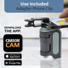 Carson MicroBrite Portable Digital Pocket Microscope for Kids or Adults, Accurate 60x-120x Zoom, Handheld Microscope with Phone Clip & Smartphone App