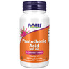 NOW Foods Pantothenic Acid 500mg, 100 Capsules (Pack of 2)