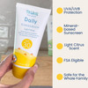 TruKid Daily Mineral Sunscreen SPF 30 - All Natural Kids & Baby Sunscreen for Face & Body, Non-Toxic Zinc Oxide Sunblock Protection for Sensitive Ski