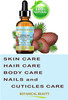 Botanical Beauty Brazilian BURITI FRUIT OIL 100% Pure Natural Refined Cold Pressed Carrier Oil Undiluted 1 Fl Oz - 30 ml for Face, Skin, Body, Hair,