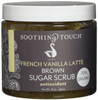 Soothing Touch, French Vanilla Latte Organic Brown Sugar Scrub, 16 oz