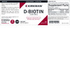 d-Biotin 1000 mcg Capsules - Hypo - 120 count
