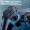 Diswoe Controllers for PS-3, Wireless PS-3 Controller 2 Pack, Bluetooth Gamepad Joystick, Double Vibrating Controller for Play_station 3 with 2 USB C