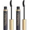 LOreal Paris Original Voluminous Mascara, Building Mascara Volume and Length Formula, Curved Brush, Washable, Black, 0.26 Fl Oz., 2 Count