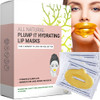Doppeltree PLUMP IT Moisturizing Lip Mask (18 patches) - lip plumper, moisturizer for dry lips, chapped lip care and repair, conditioning lip exfolia