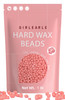 GIRLEARLE Hard Wax Beads, 1lb Wax Beans for Hair Removal Sensitive Skin with Rose Formula, Perfect for Full Body, Facial, Brazilian Bikini, and Legs