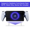CaSZLUTION Display Stand Base Compatible with Sony PlayStation Portal Remote Player for PlayStation 5, Acrylic Desktop Playstand Holder for PS5 Porta
