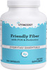 Vitacost Friendly Fiber with FOS & Probiotics - 240 Capsules