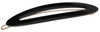 France Luxe Sliver on Tige Boule Barrette - Nacro Black