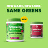 Amazing Grass Greens Superfood Powder: Greens Powder with Digestive Enzymes & Probiotics, Organic Spirulina, Chlorella, and Beet Root Powder, Berry,