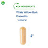 Nutra Biogenesis White Willow Forte - White Willow Bark Capsules for Digestive Support with Boswellia, Turmeric, Ginger & Bromelain, Herbal Blend - 3