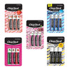 ChapStick Classic Collection Flavored Lip Balm Tubes Pack, Lip Moisturizer - 0.15 Oz (Box of 5 Packs of 3)