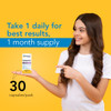 Rising Risaquad-2 Probiotic Dietary Supplement -375mg Pack of 30 Capsules